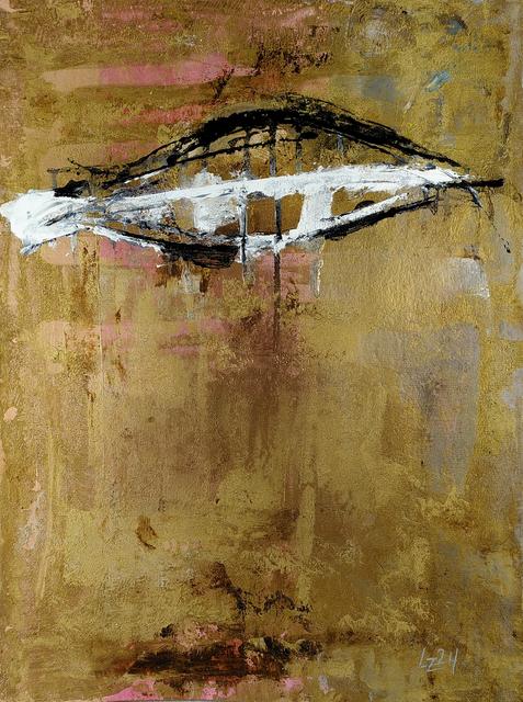 Texture Like Sun - 2024 | 48x36cm | acrylic, oil, spray paint on paper